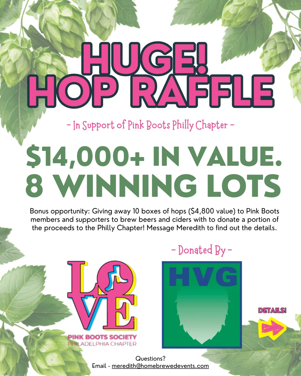 HVG Hop Raffle for Pink Boots Society